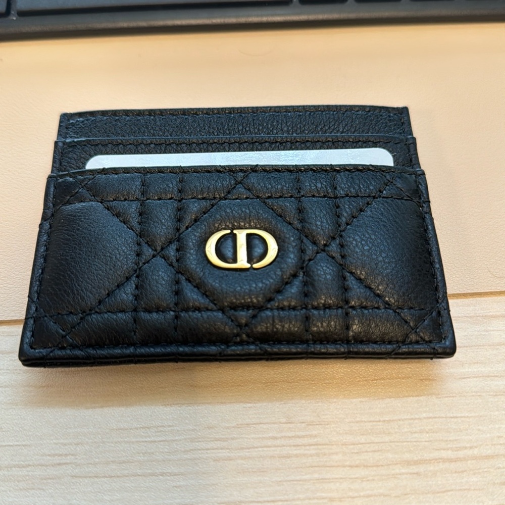 Brand new Dior Caro Freesia Card Holder